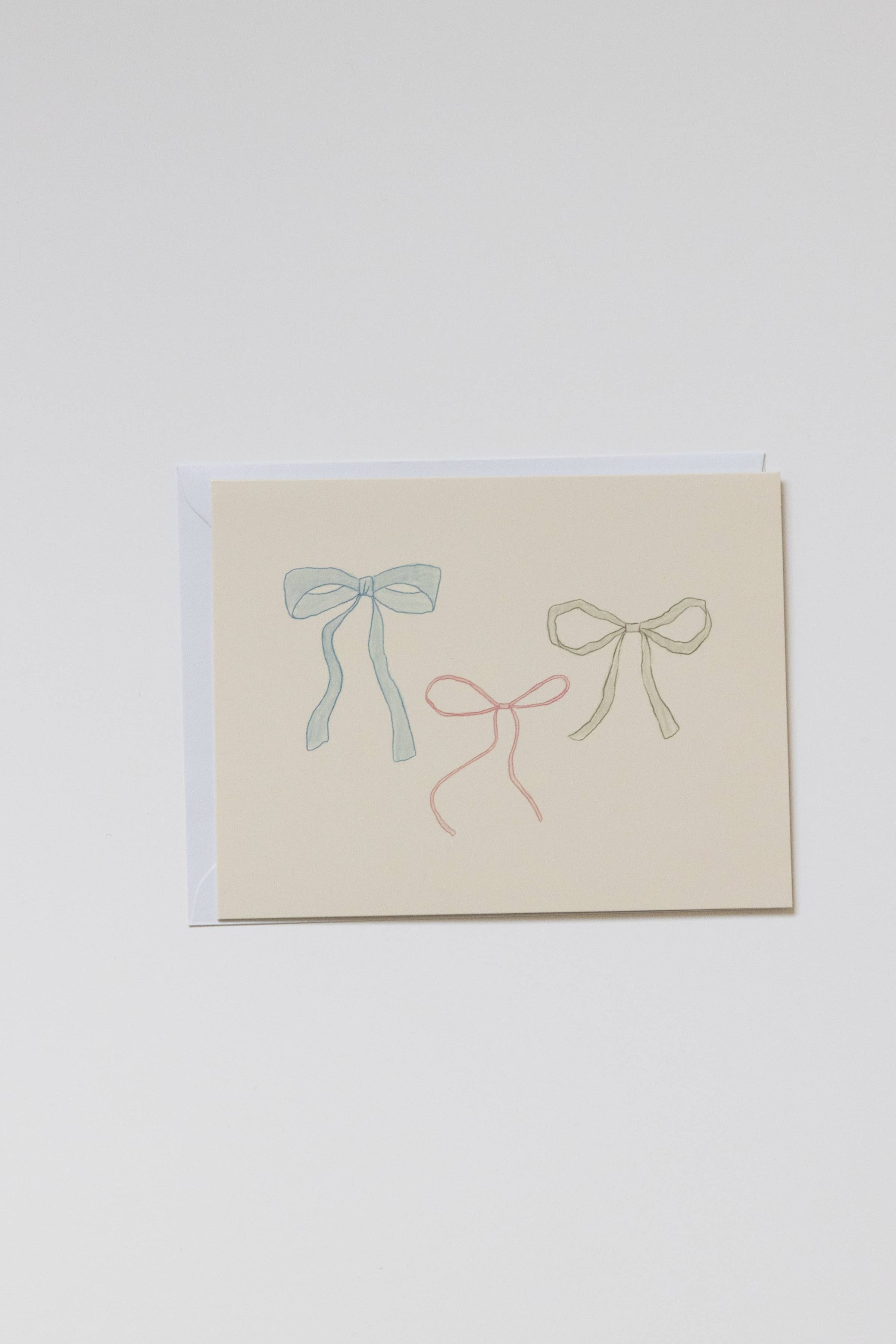 Sumner Lane Ribbon Bow Greeting Card