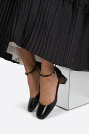Intentionally Blank Black Polly Mary Jane