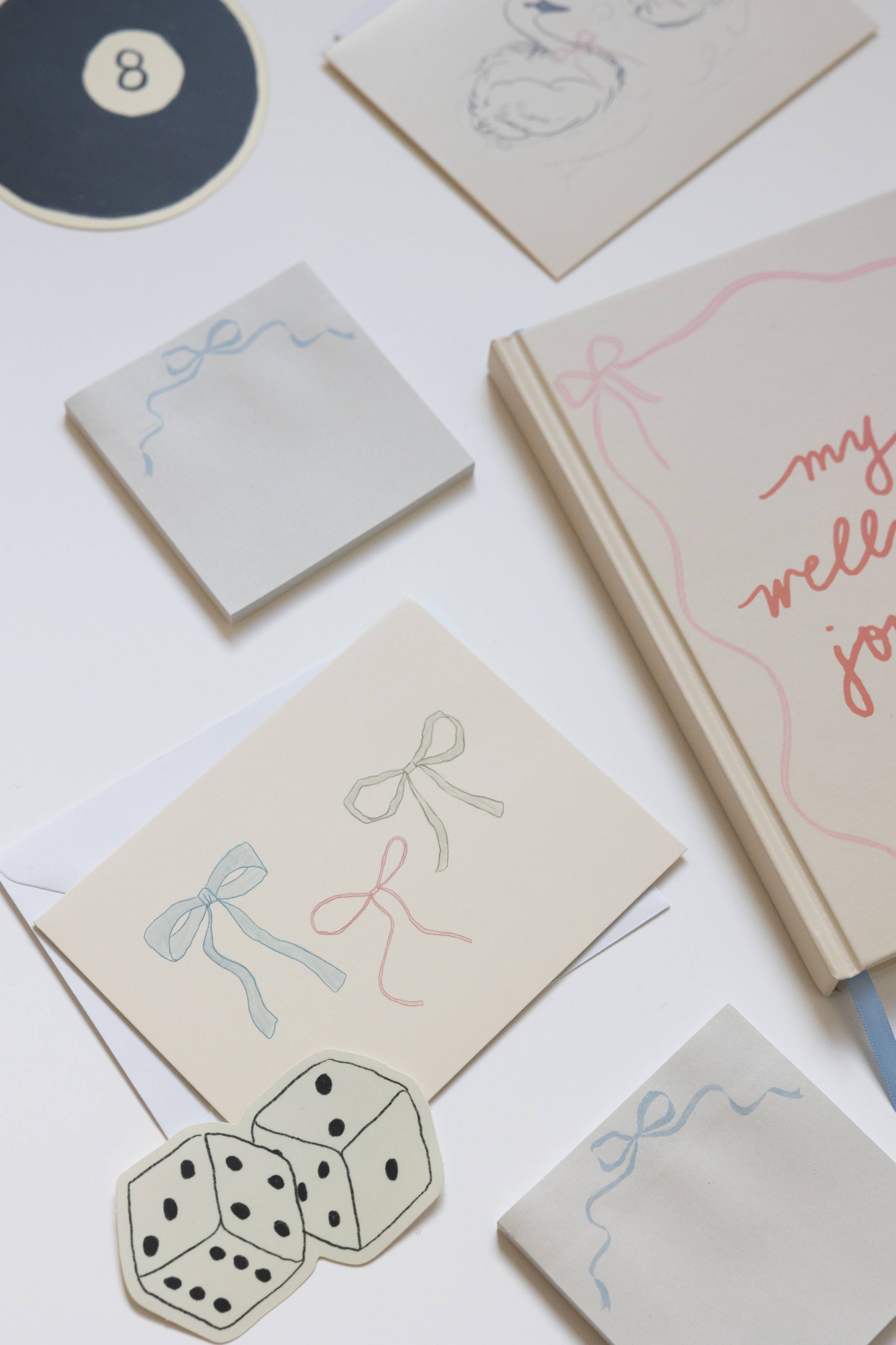 Sumner Lane Ribbon Bow Greeting Card