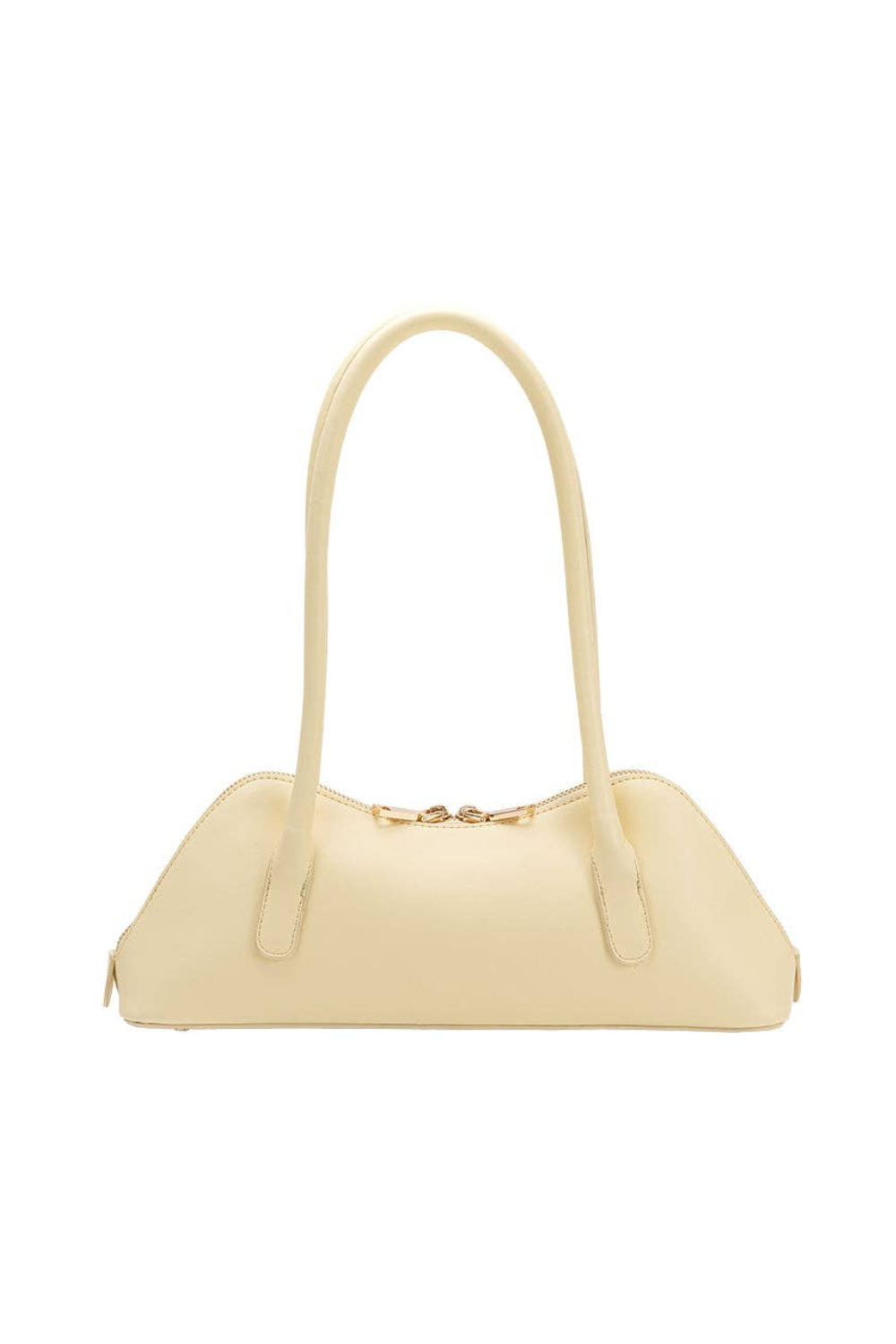 Dakota Yellow Vegan Leather Shoulder Bag