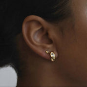 Gold Samantha Hoops