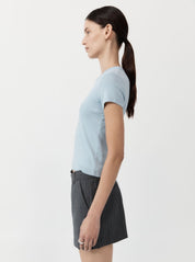 St. Agni Stone Blue Organic Cotton Baby Tee
