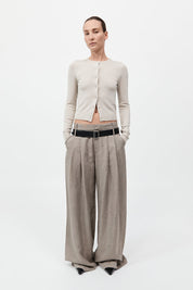 St. Agni Creme Classic Cardigan