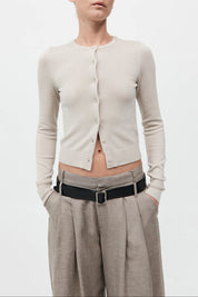 St. Agni Creme Classic Cardigan