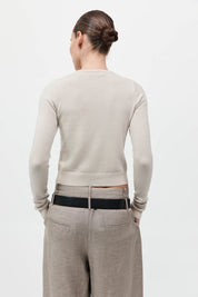 St. Agni Creme Classic Cardigan