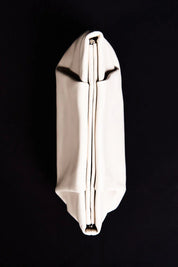 St. Agni Cream Soft Tuck Clutch