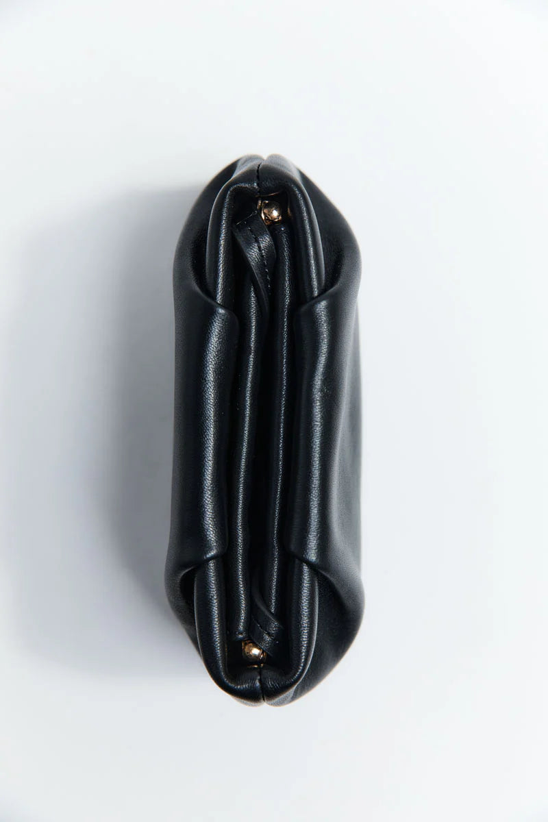 St. Agni Black Soft Tuck Sling Pouch