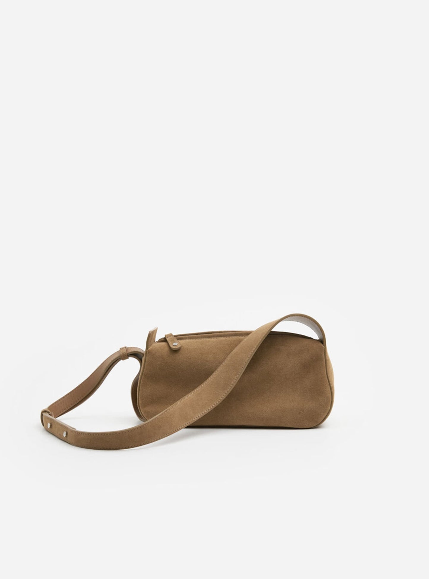 Flattered Tuna Suede Shoulder Bag