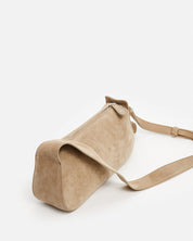 Flattered Tuna Suede Shoulder Bag