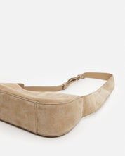Flattered Tuna Suede Shoulder Bag