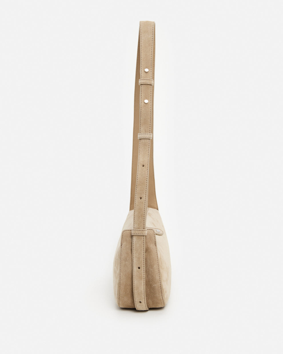 Flattered Tuna Suede Shoulder Bag