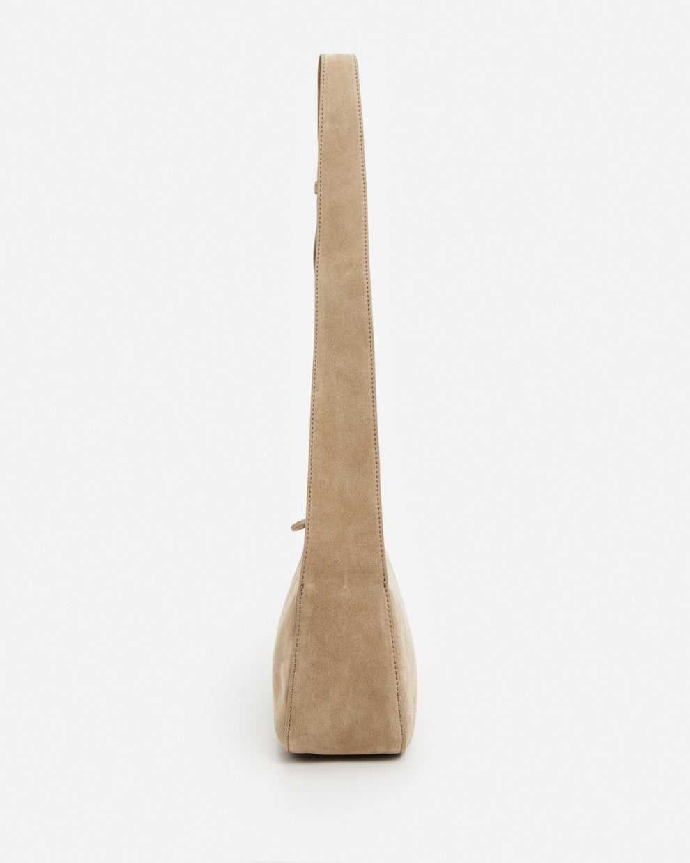Flattered Tuna Suede Shoulder Bag