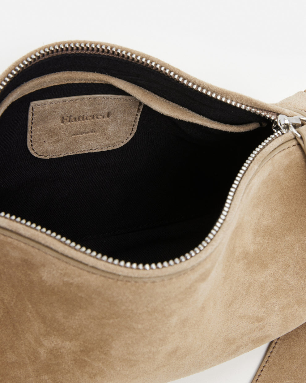 Flattered Tuna Suede Shoulder Bag