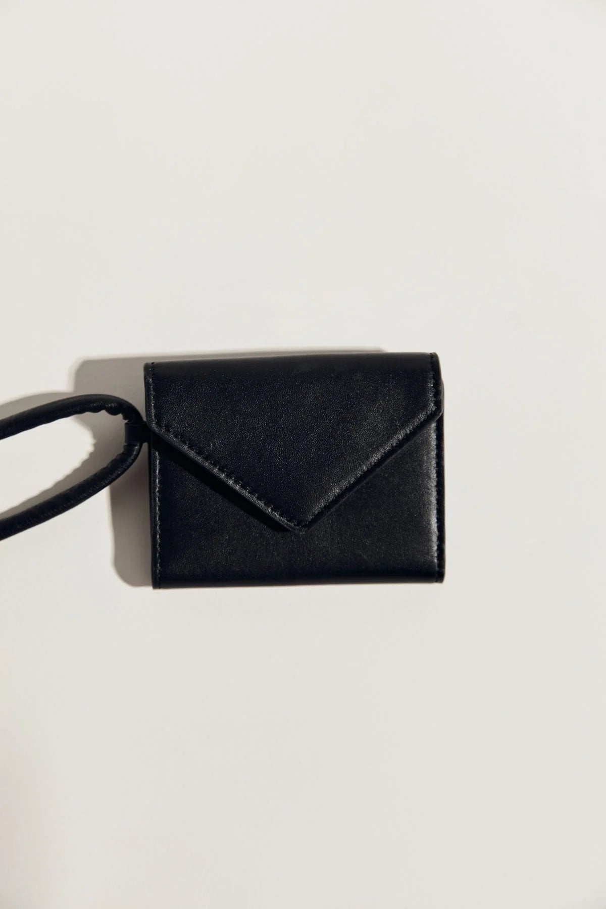 St. Agni Black Envelope Card Holder