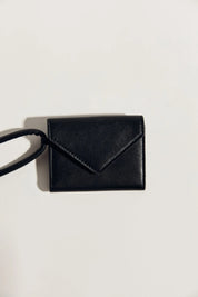 St. Agni Black Envelope Card Holder