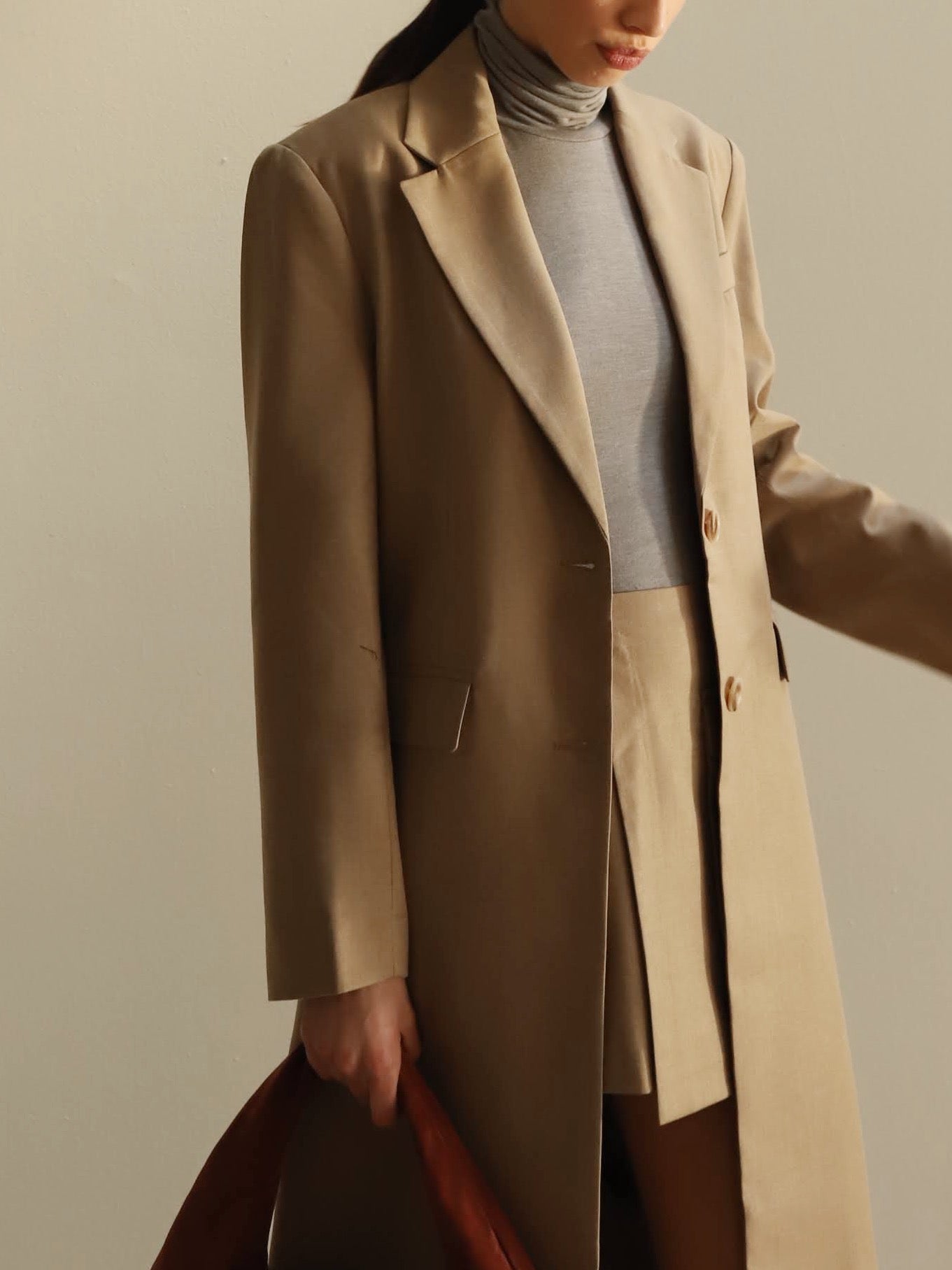 Rue Sophie Grey Gia Turtleneck