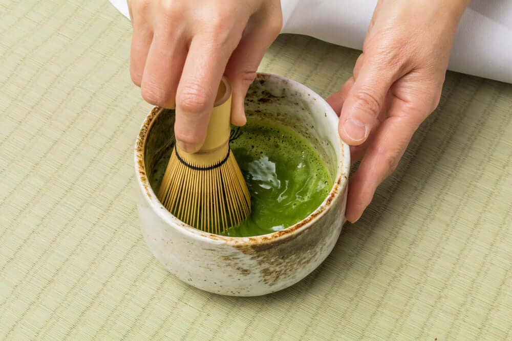 Inoue Tea - Yoshino White Mino-yaki Chawan - Japanese Matcha Bowl