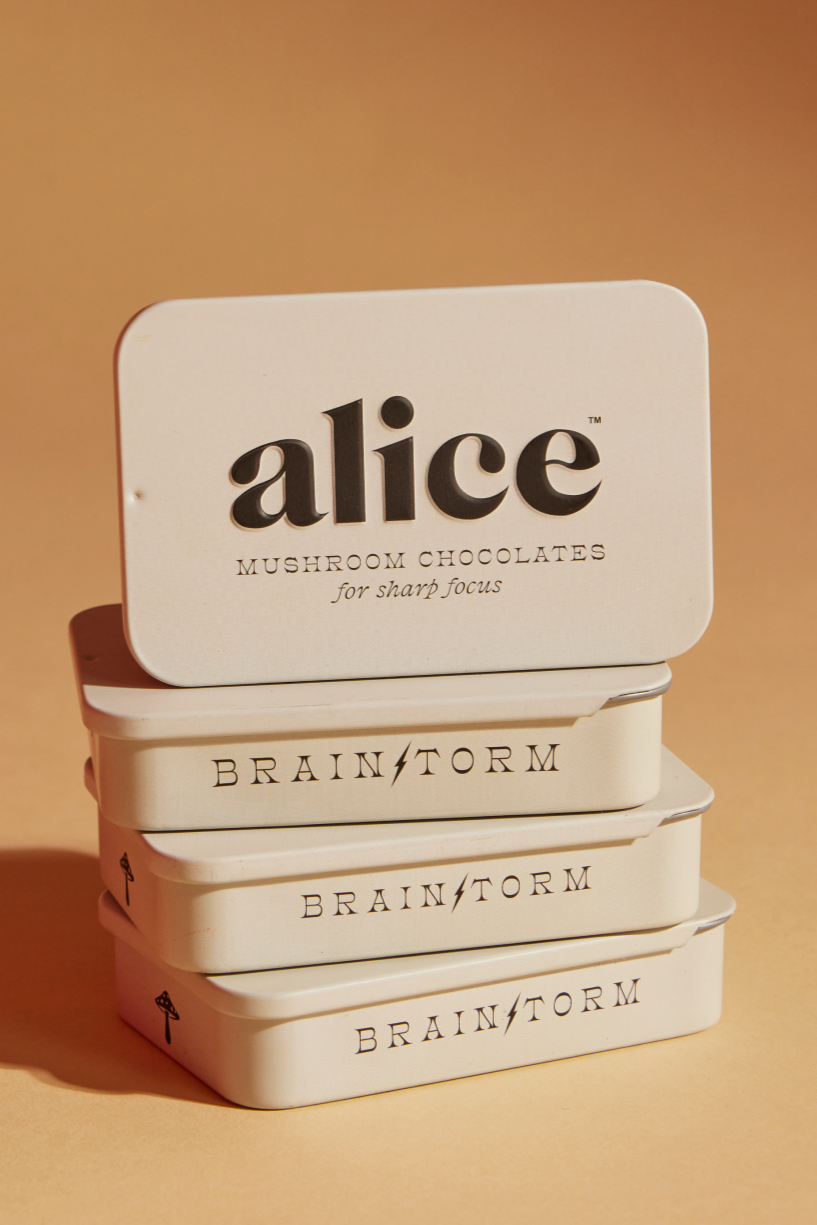 Alice Mushrooms Brainstorm Focus Chocolates