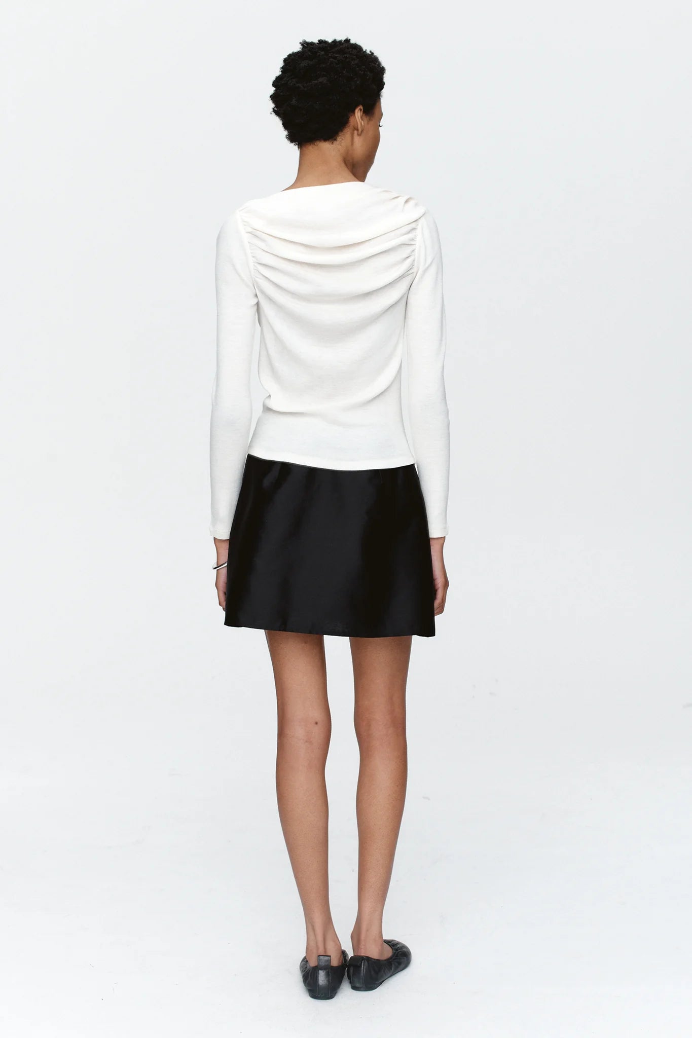 Marle Ivory Knit Bryn Top