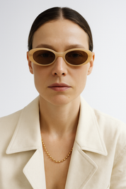 Beyond Stranger Studio Iced Chai Rosa Sunglasses