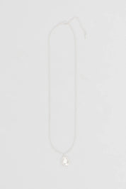 Nina Gordon Silver Drop Necklace