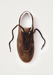 Alohas Rife Chocolate Brown Leather Sneakers