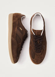 Alohas Rife Chocolate Brown Leather Sneakers