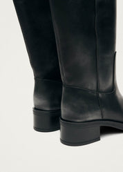 Alohas Black Sajan Riding Boots
