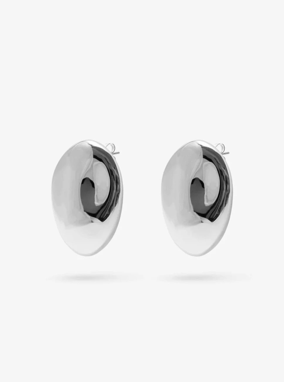 Nina Gordon Dome Sterling Silver Earrings