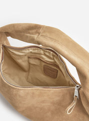 Flattered Sand Suede Alva Bag