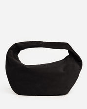 Flattered Black Suede Alva Bag