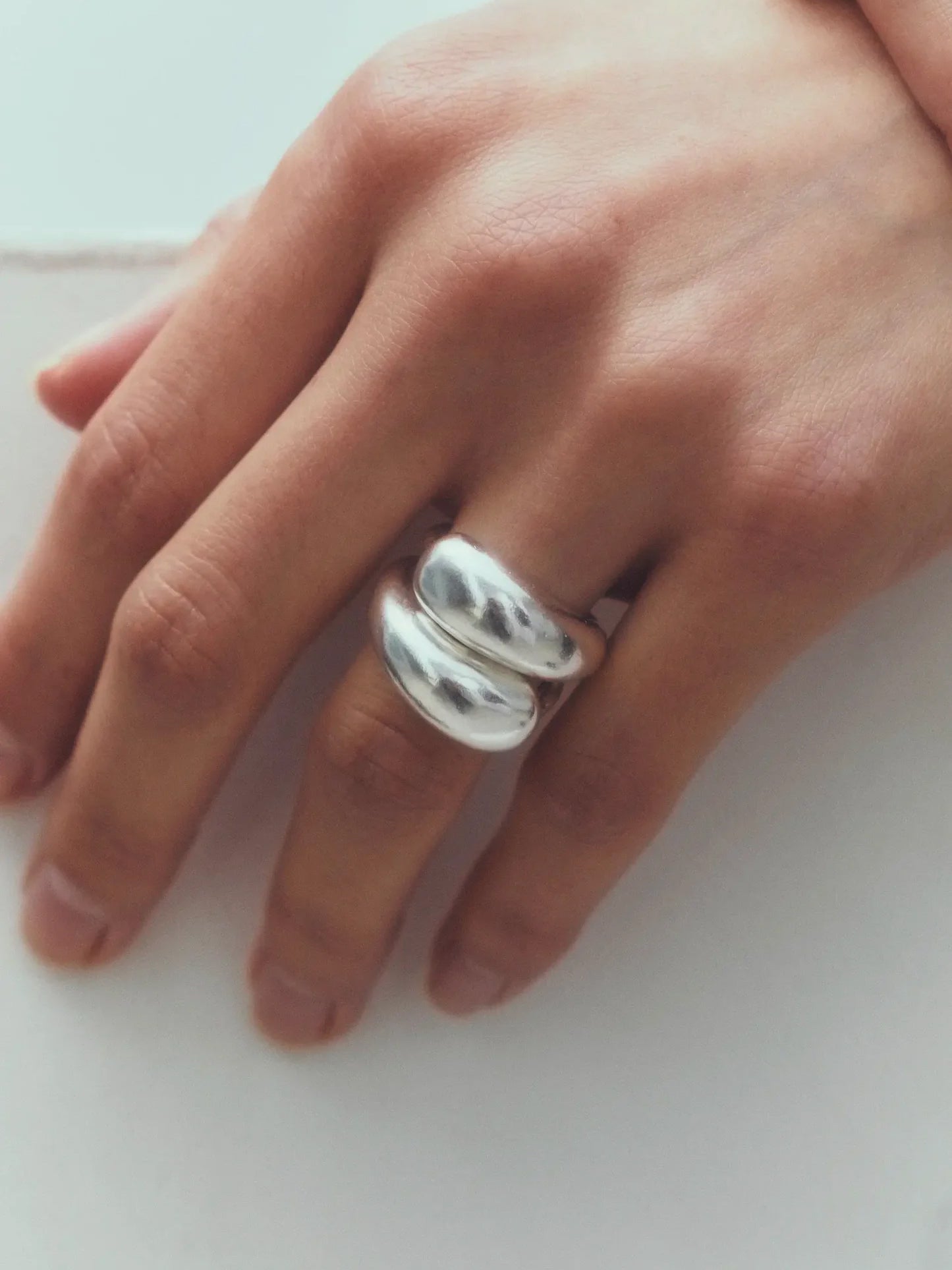 simuero Gota リング 925スターリングシルバー GOTA - Handmade silver toe ring | Simuero