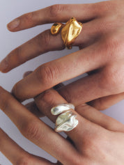 Simuero Gold Helio Ring