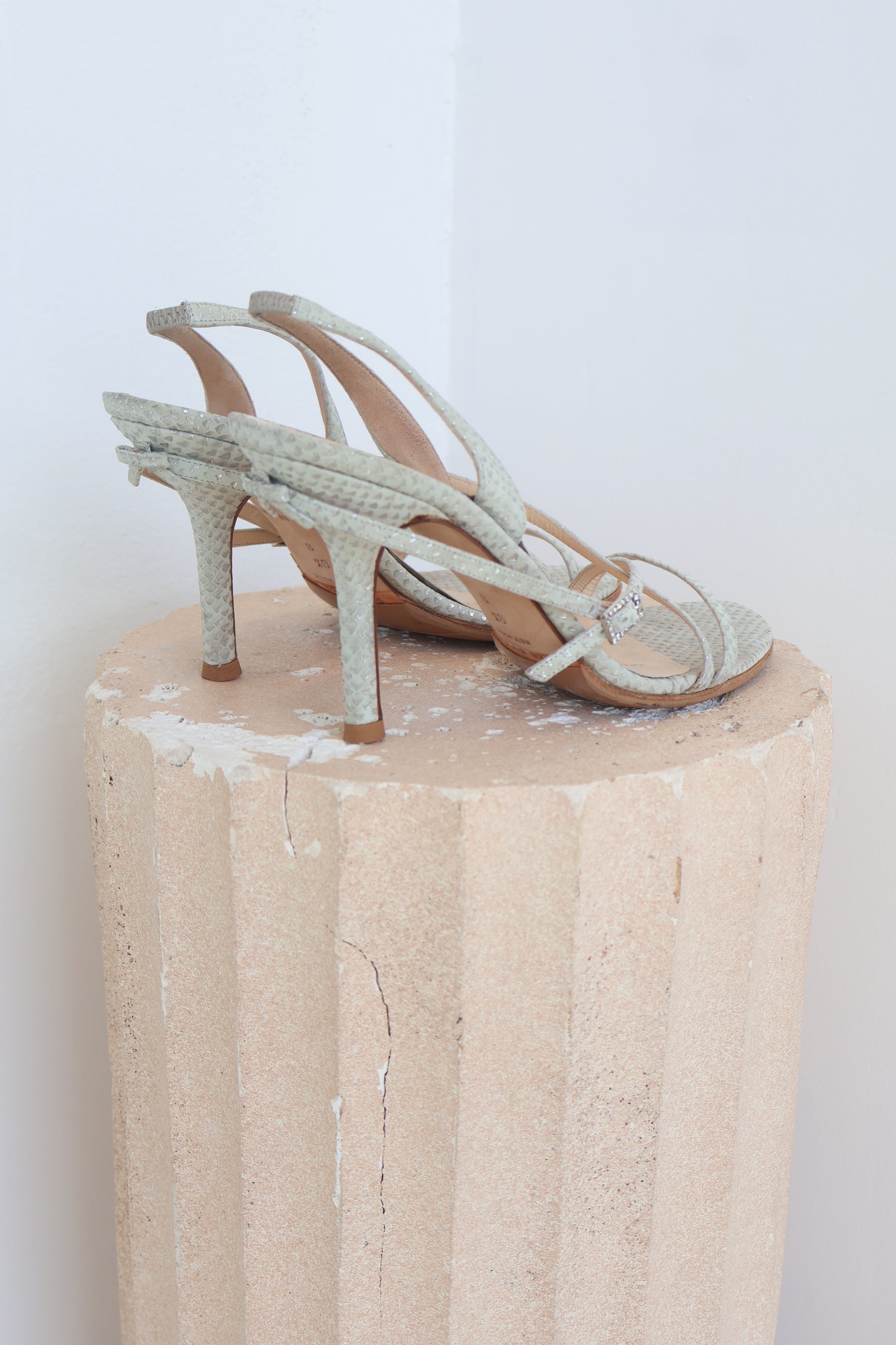 Vintage Kate Spade Silver Heels
