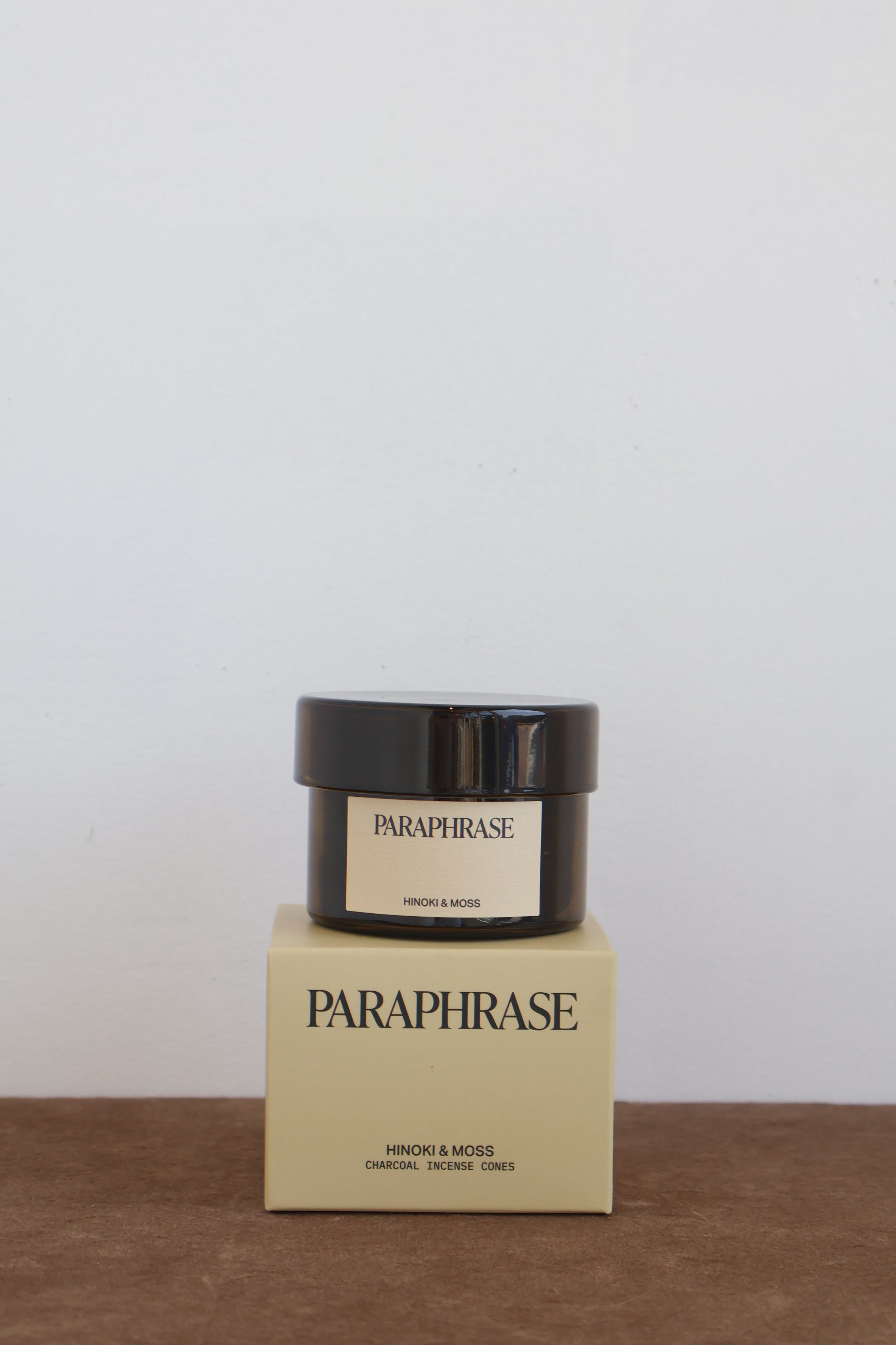 Paraphrase Perfume Hinoki & Moss Incense Cones