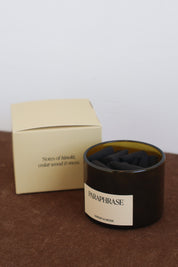Paraphrase Perfume Hinoki & Moss Incense Cones