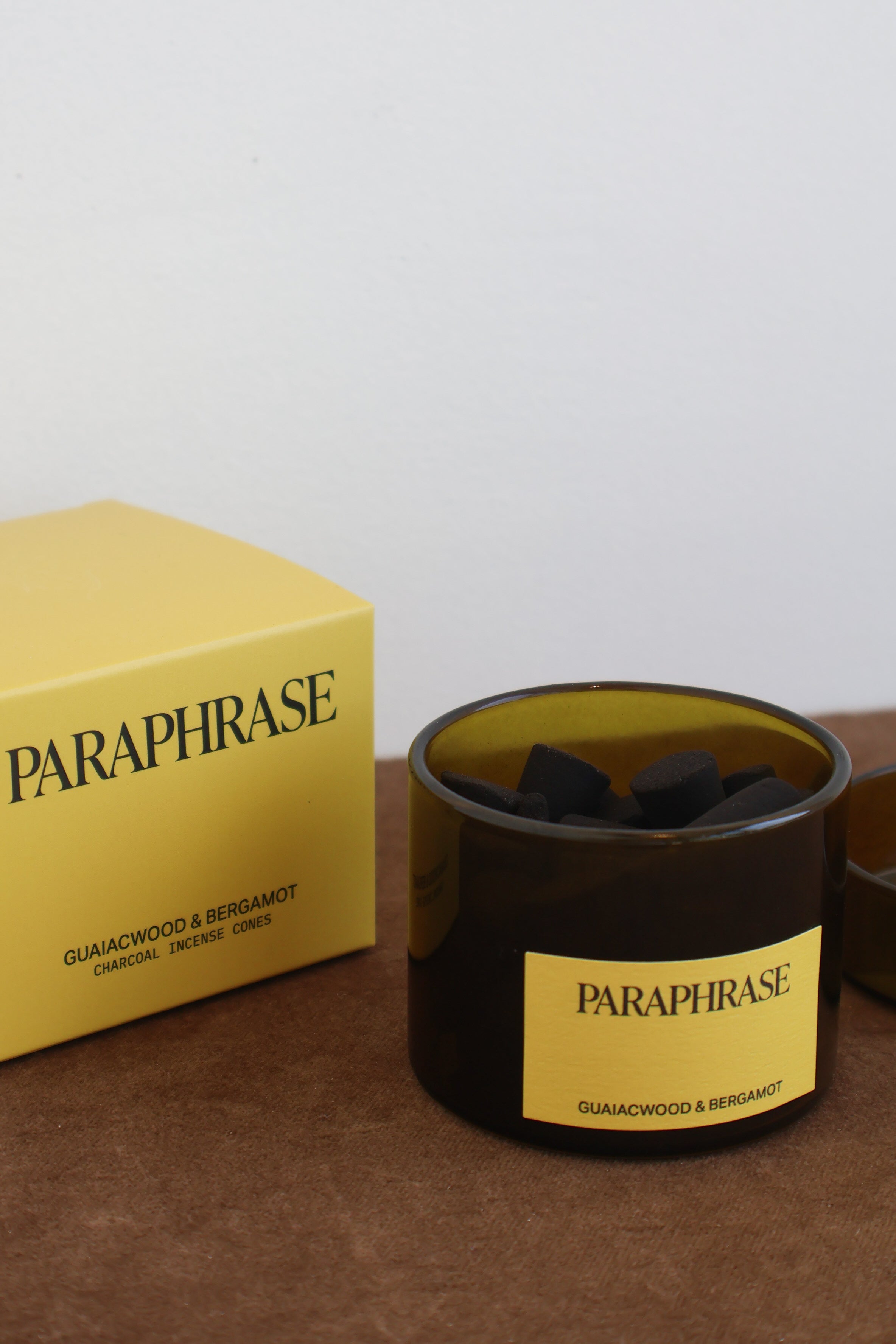 Paraphrase Perfume Guiacwood & Bergamot Incense Cones