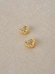 Gold Sylvie Huggies