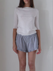 Ivory Ballet Pointelle Tee