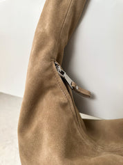 Flattered Sand Suede Alva Bag