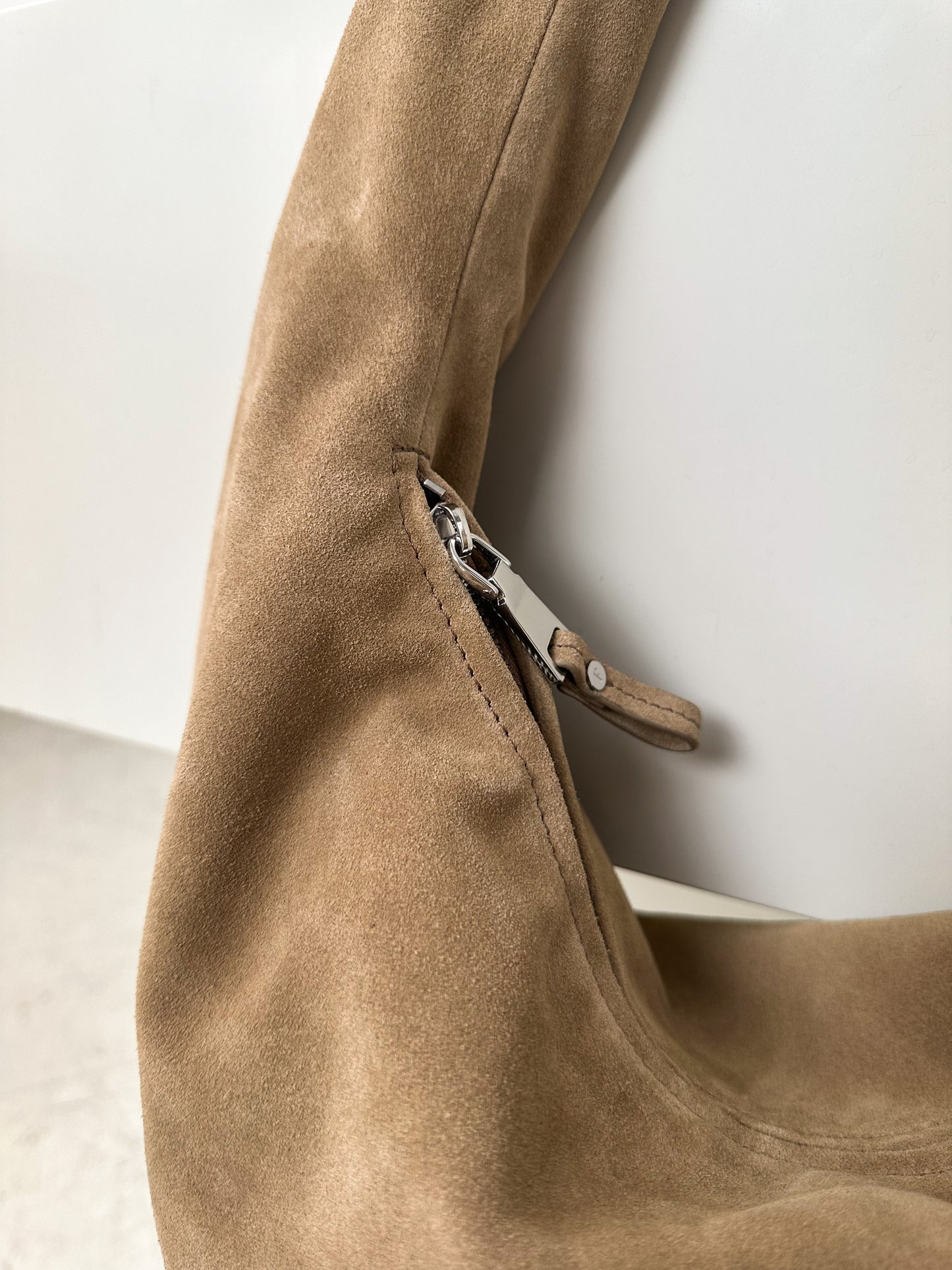 Flattered Sand Suede Alva Bag
