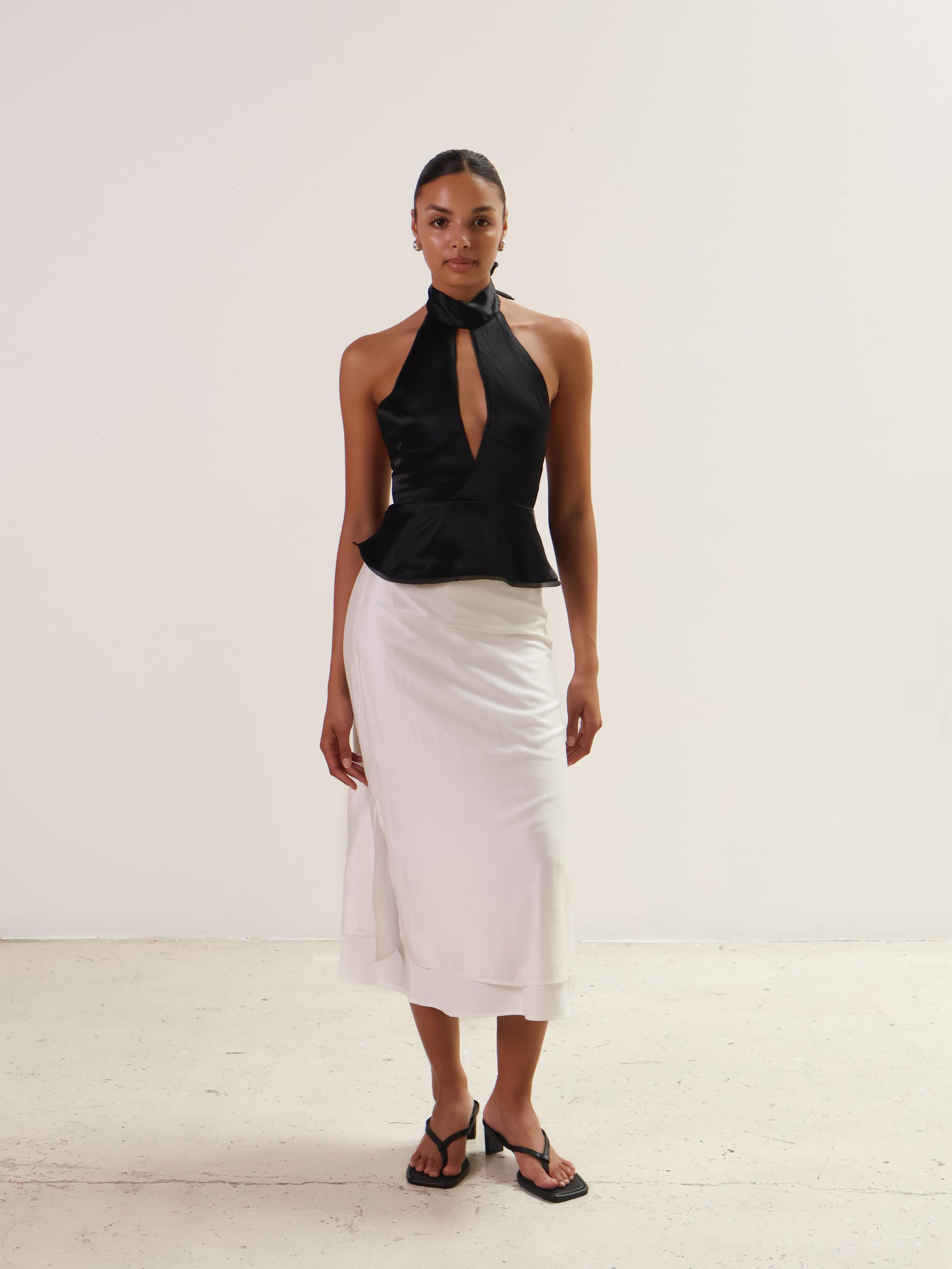 Cvet Préri Black Calla Halter