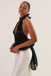 Cvet Préri Black Calla Halter