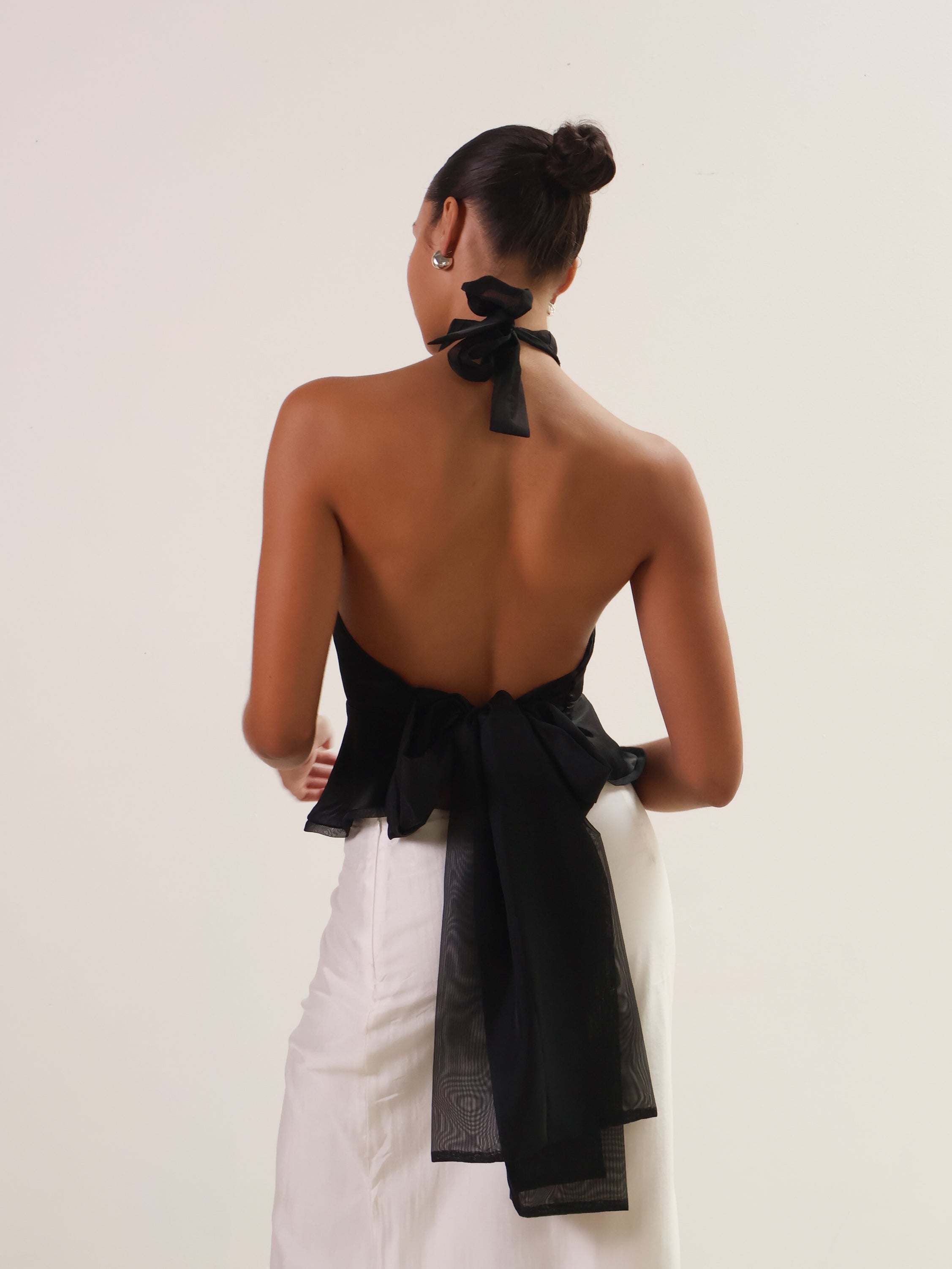 Cvet Préri Black Calla Halter