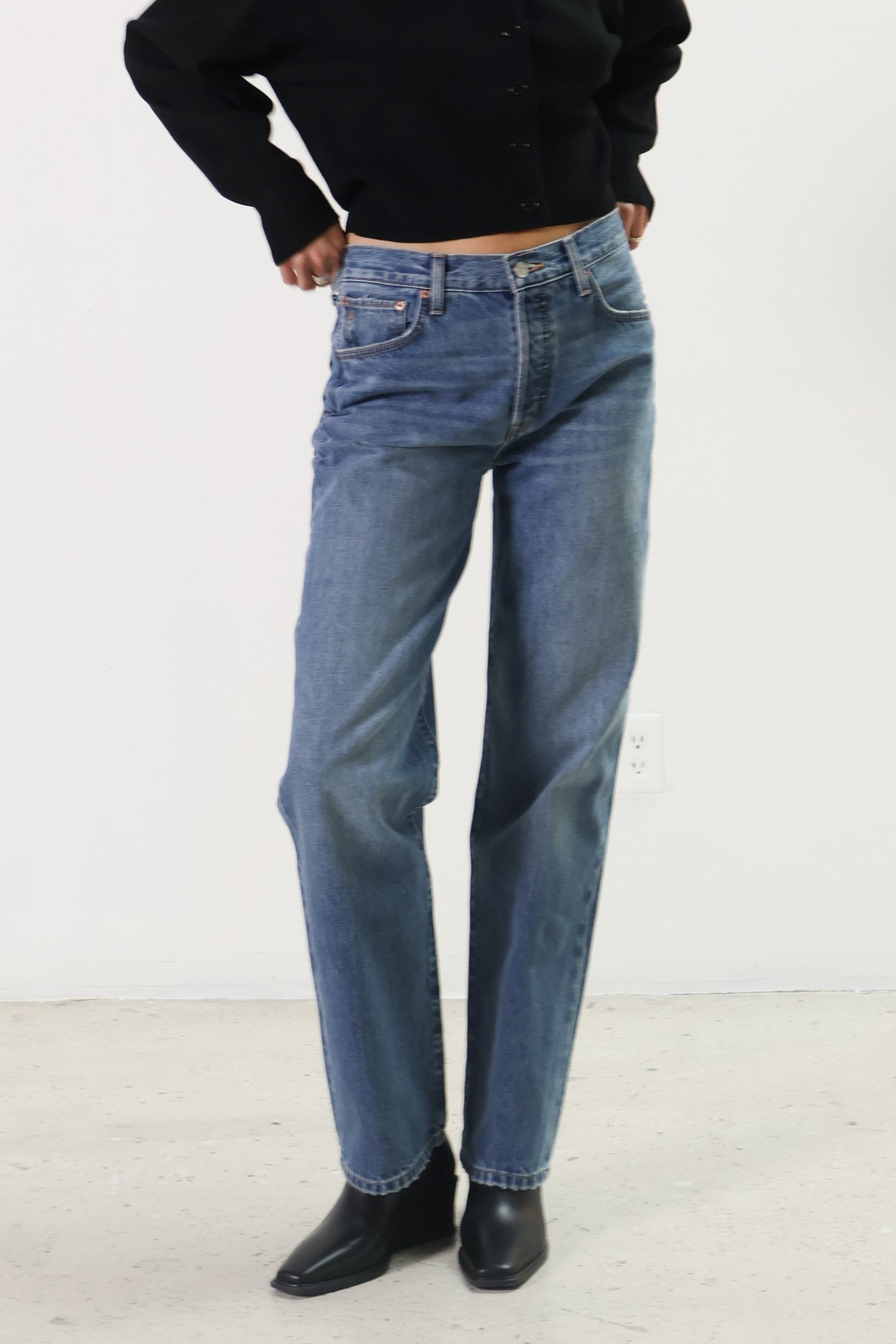ÉTICA Basalt Altin Loose Fit Denim