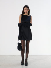 Black Alisanne Mini Dress