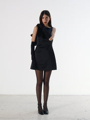 Black Alisanne Mini Dress