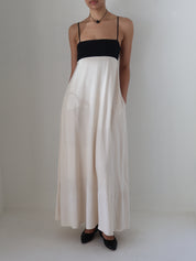 Ecru Color Block Clove Dress