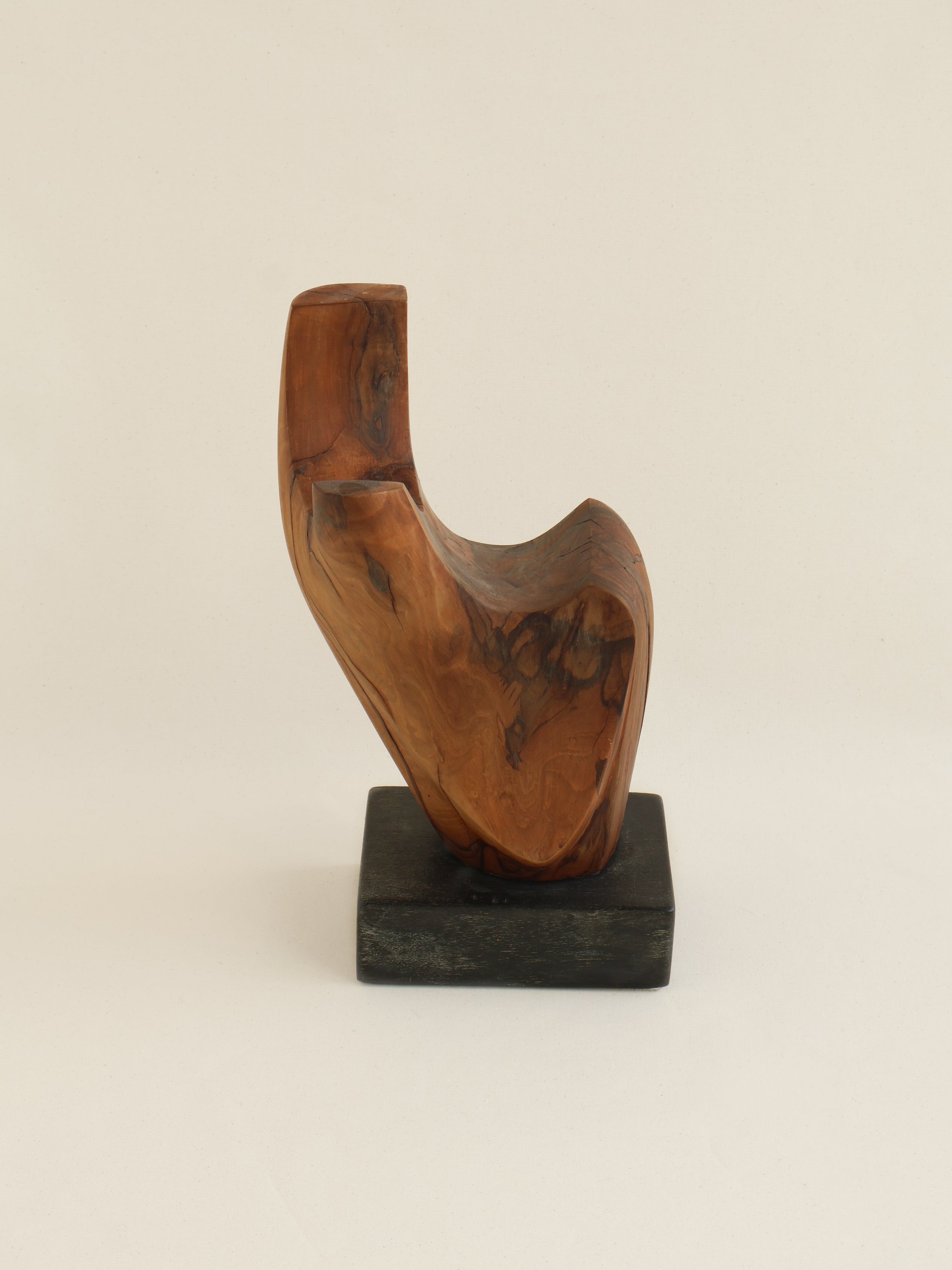 Vintage Shmuel Bar-Even Wood Sculpture (1933-1980)