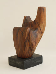 Vintage Shmuel Bar-Even Wood Sculpture (1933-1980)